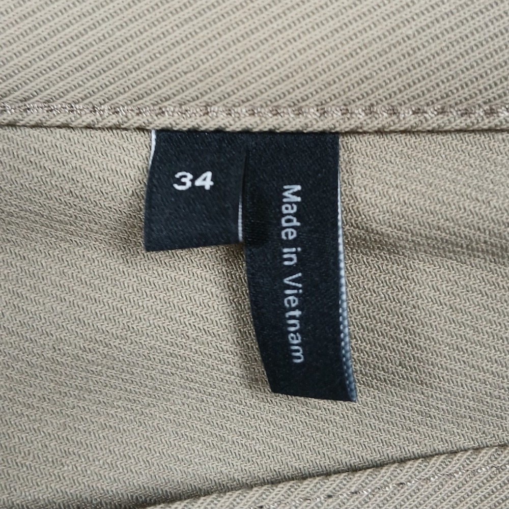 Theory Men's Pants Chinos Slim Fit Khaki Tan Size 34 - Picture 5 of 10